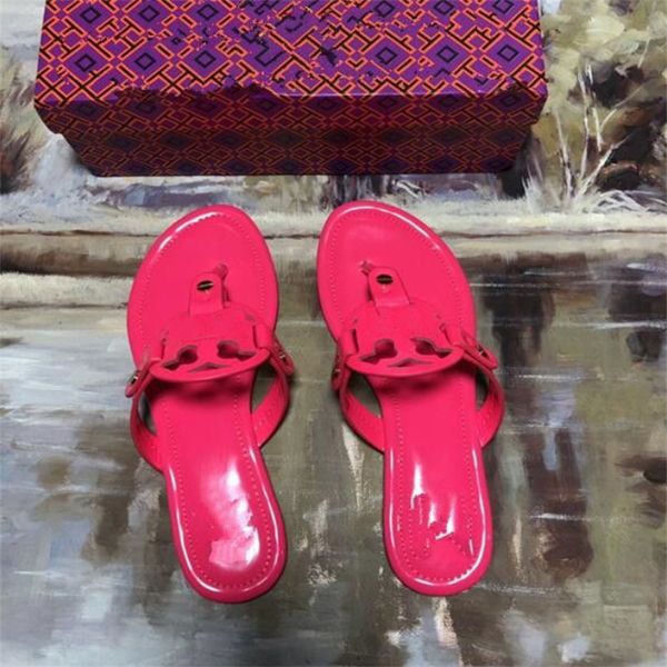 

sandals for women slippers genuine leather flip flops flat beach shoes 2023 summer black matte luxery pinkycolor women's slipper with d