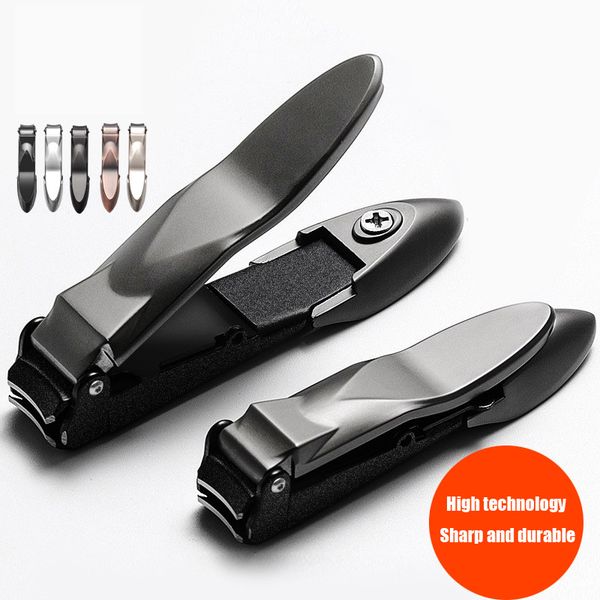 

nail clippers anti-splash splash knife stainless steel large nail tie shearing finger knife opening big opening nail shear sleeve