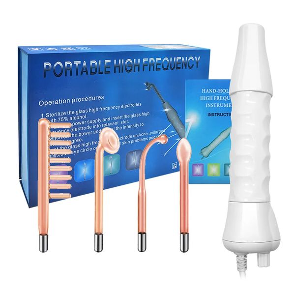 

portable massager high frequency machine acne treatment spot skin facial spa salon care beauty device acne removal