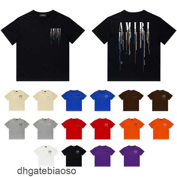 

fashion t shirt amirs 2023 mens fashion t short sleeve t-shirt pih5, White;black