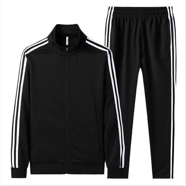 

men's tracksuits tracksuit men's sets sweat suit casual zipper jacket pants two piece set sport suits spring and autumn men brand, Gray