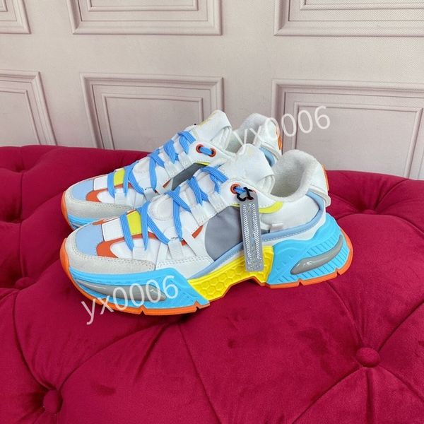 

new mens brand designer sneakers men shoes print check trainer platform trainers striped sneaker vintage suede shoe2023, Black