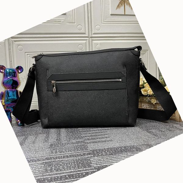 

designer men's messenger bag business shoulder bag black floral cross-body bag purse postman bag briefcase lapbag office bags