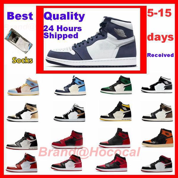 

new jumpman 1 mens shoes womens basketball panda patent bred 1s cream dark high airness ho0925 chicago pink mid dutch carbon hococal size us, Black