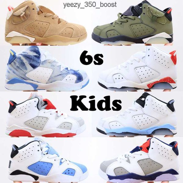 

child basketball shoes kids sports sneakers university blue royal blue red oreo black infrared children boys girls jumpman 6 6s carmine dmp