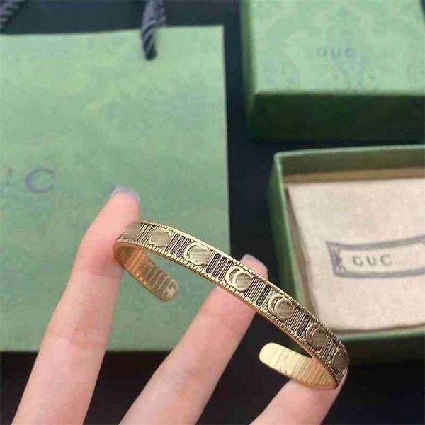 

bracelet 2023 new home new used open net red same brass bracelet, Black