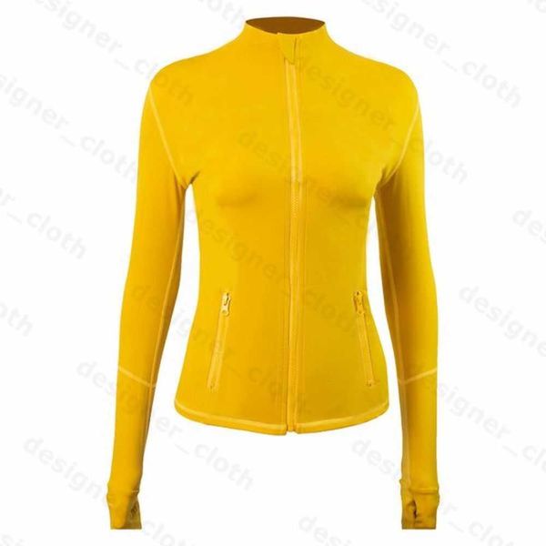 

23new yoga wear womens define hooded jackets sweatshirts designers sports coats double-sided sanding fitness cingbii2, Black