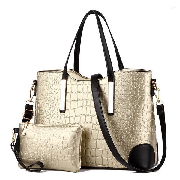 

shoulder bags autumn two-piece large-capacity handbag women's simple fashion messenger bag