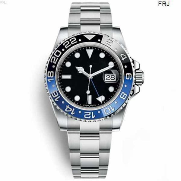 

designer rolax watches mens luxury mechanical automatic men ceramic bezel blue black crown sport selfwind wristwatches chrono chronograph fa, Slivery;golden