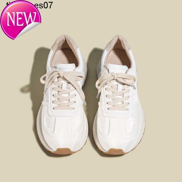 

margiela forrest gump dad shoes women's 2022 summer fashion versatile breathable casual thick soled degu deutsch shoes, Black
