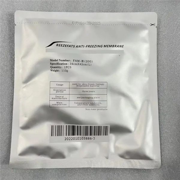 

beauty items factory supply protect skin cryo antie membrane barrier sheets cryo pad efats anti e membrane for cryo machine