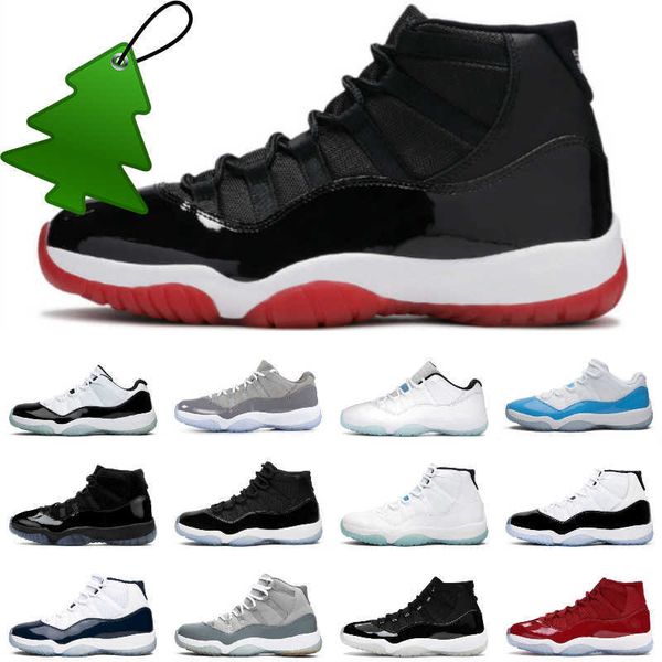 

11 jumpman 11s mens basketball shoes cool grey cap and gown gym red legend blue space jam unc jubilee bred cherry concord 72-10 pure violet
