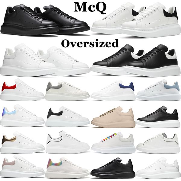 

designer over sized shoes sneakers men women luxury white black suede leather dream blue lust red reflective mens casual platform shoe