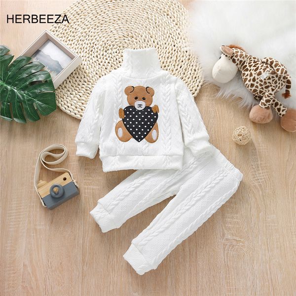 

rompers infant baby sweater suit autumn winter girl knitting sweater set warm baby boy clothing 2pcs born baby clothes 0-3 years 230316, Blue