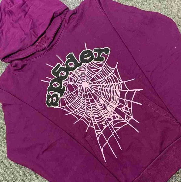 

23ss designer spider 555 pullover sp5der young thug hoodies 2023 spider hoodie senior classic leisure multicolor autumn winter men hooded pr, Black