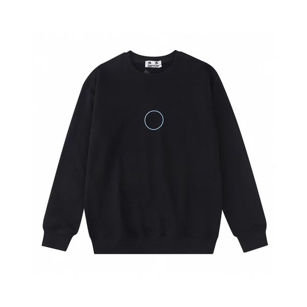 

duyou black vintage embroidery paris hoodies luxury designer men hoody women sweatshirts combed cotton print sueter hombre heather pullover