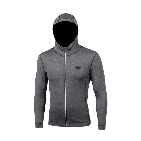 

23s designer mens jacket men's sportswear fitness yoga suit breathable sweater men hoodie spring and autumn running e7xs, Black