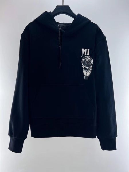 

Men Women Hoodies Fashion Sweatshirts Designer Hoodie Letter Glass ball in hand Printing Pullover Hip-Hop Style Youth Clothing Mens Sweatshirt, Multi
