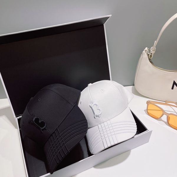 

couple black and white designer ball cap women's holiday sports letter 3d embroidery casquette, Blue;gray