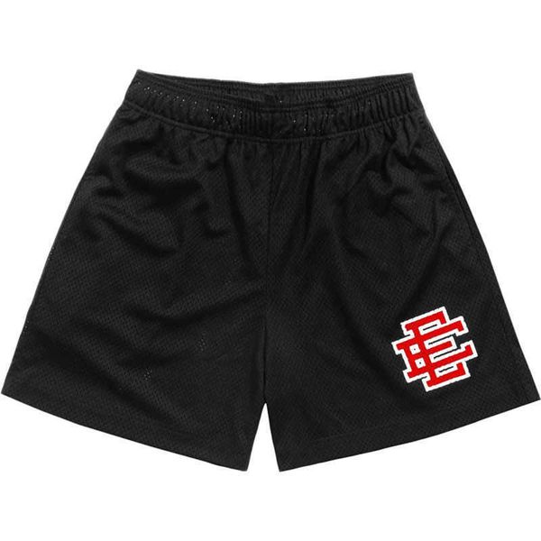 

men's and women's shorts beach pants west coast fashion brand eric emanuel basic new york city skyline summer casual fitness sweat, White;black
