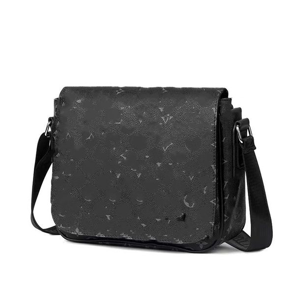 

a classic men's designer one-shoulder cross-body business bag