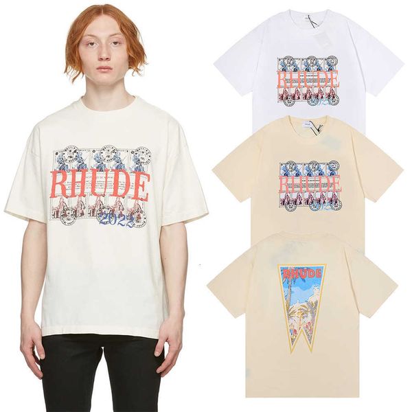 

men's t-hirt looe thirt for ummer men and women caual thirtclock stamp coconut oil painting tree clock printing male women' short, White;black