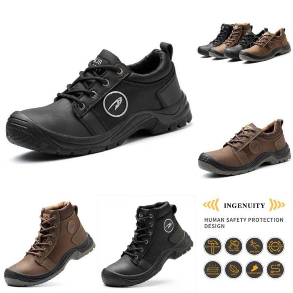 

new men motorcycle boots military boots men winter ankle lightweight shoes men pu leather waterproof lace up spring casual non slip men safe