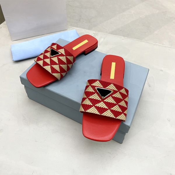

women slippers designer shoes woody flat mules sandals slides sail canvas women outdoor beach shoes slipper sandals, Black
