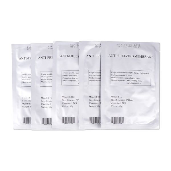 

accessories anti e membrane cold therapy multi specification antie membrane cryo pad for cryolipolysis 5pcs for beauty equipment