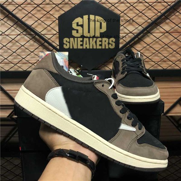 

2023 og2023 og men jumpman 1 low basketball shoes women university blue reverse mocha 1s basketballs sneaker chicago massage outdoor breatha, Black