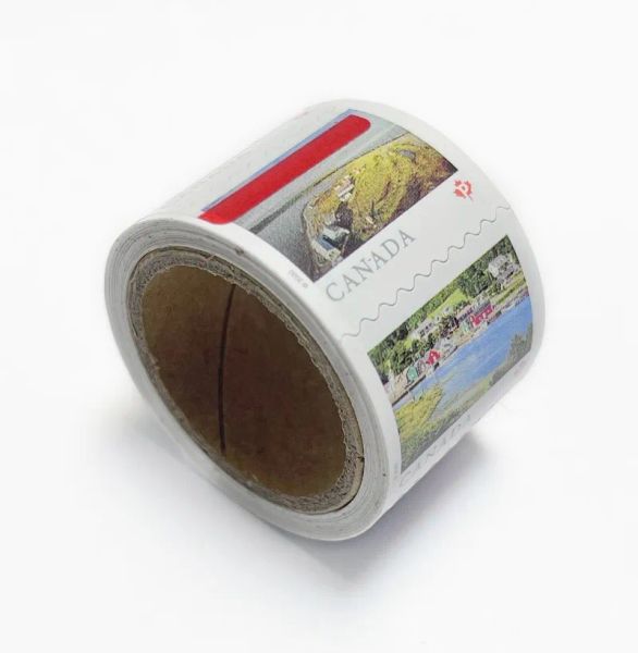 

canadian permanent postal first class stamps 100 pcs for mail mailling supplies christmas holiday wealth wedding anniversary engagement