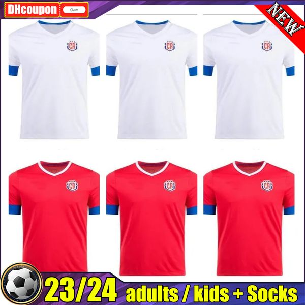 

2022 costa rica j.campbell soccer jerseys world home cup 2022 2023 j.vargas duarte a.contrera venegas g.torres f.calvo football uniform shir, Black;yellow