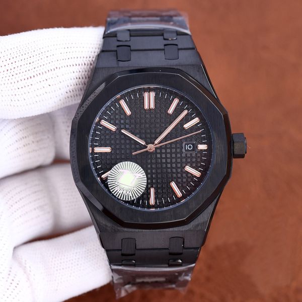 

mens watch automatic mechanical 8215 movement watches 41mm waterproof business wristwatches 100m montre de luxe sapphire fashion wristwatch, Slivery;brown