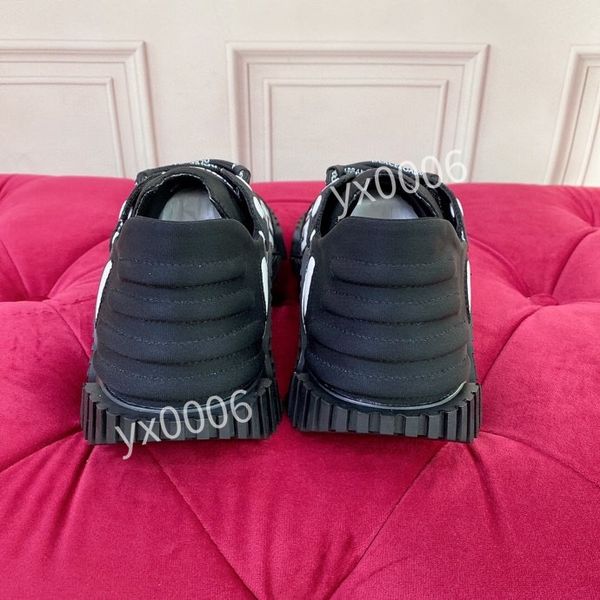 

2023new sports running shoes women reflective designers sneakers white breathable flat walking trainers lace-up plate-forme casual sneaker, Black