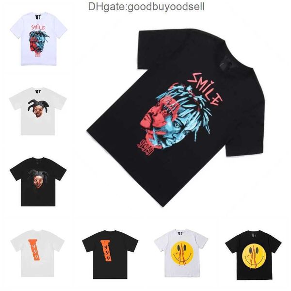

v mens designer t shirt fashion personality big printing cotton mans tees street shorts sleeve clothes tshirts size s-xl, White;black