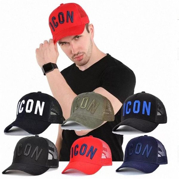 

2022 icon mens designer hats casquette d2 luxury embroidery cap adjustable 23 color hat behind letter k50c#257c, Blue;gray