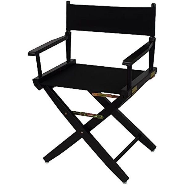 

american trails extra wide premium 18 director s chair black frame with black canvaskelty camp chair