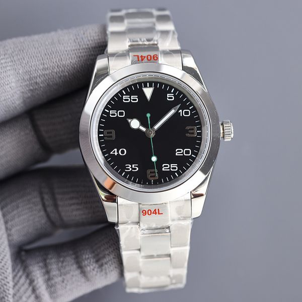 

Luxury ST9 Mens Watch air 41mm king Stainless Steel explore high quality Automatic Mechanical Watches Luminous waterproof sapphire crystal Dhgate watch montre, 17