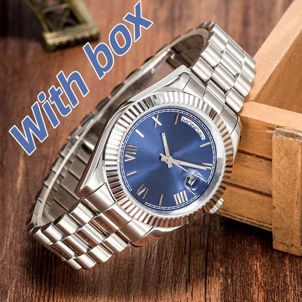 

2023 montre de luxe men's watch 41mm automatic movement all-stainless steel watch 2813 mechanical watch waterproof luminous u1 factory, Slivery;brown