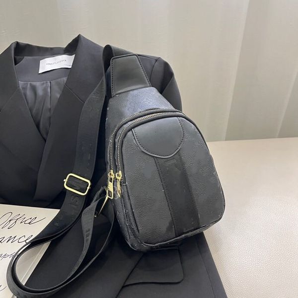 

stylisheendibags cross body brand cross body leather men's messenger bag women's patchwork letter-printed classic backpack