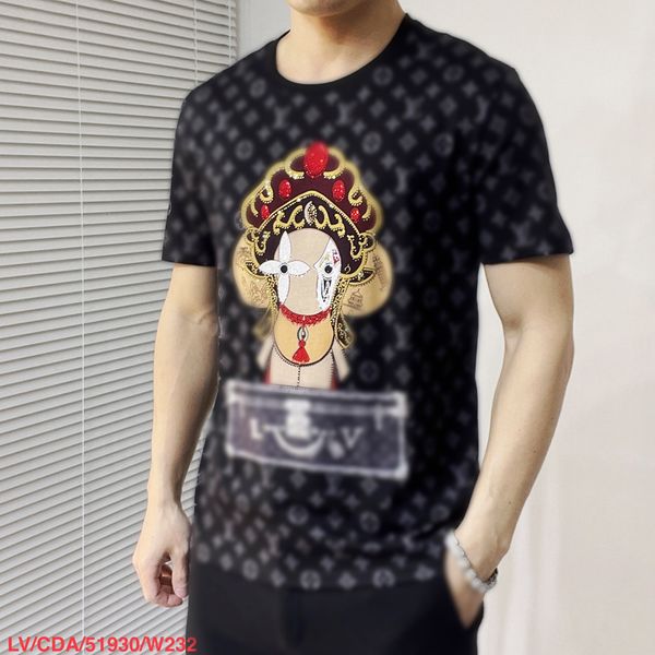 

2023 full logo fashion t-shirt designer style 23-year-old trendy t-shirt, White;black