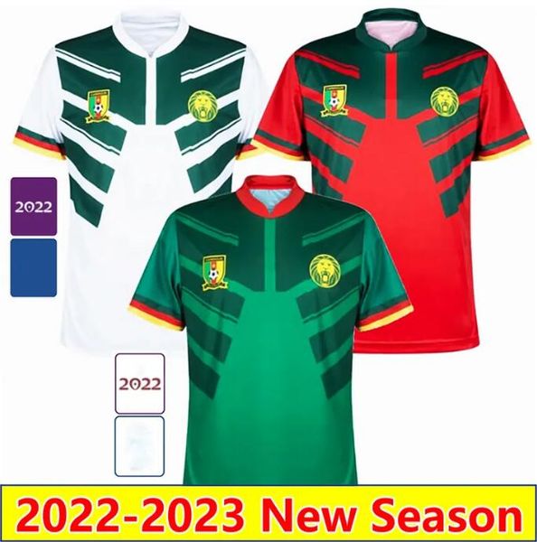 

cameroon soccer jerseys aboubakar 10 ondoua 24 hongla 18 mbeumo 22 onana jersey 2023 home away 3rd choupomoting bahoken football shirts men, Black
