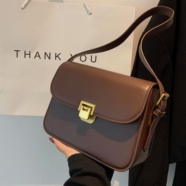 

evening bags women's shoulder bag handbag messenger bag preppy style female bag vintage envelope bag briefcase 230316