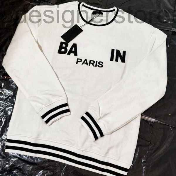 

designer 22ss oodie mens sweatsirt letter print pullover coat man crew neck sweaters women long-sleeved t-sirt z05p, Black