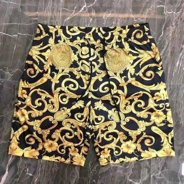 

summer loose beach pants medusa shorts men women casual sports pant designer short quick dry comfortable, White;black