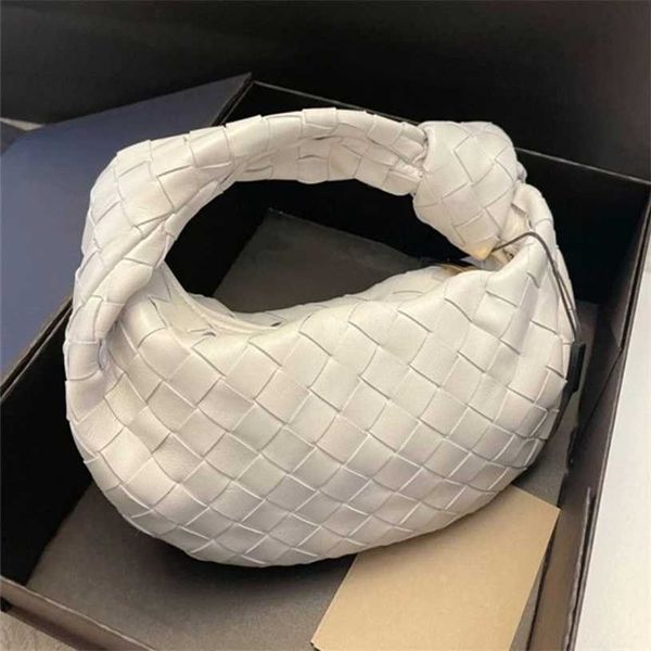 

designer bottegas bags venetas womens new mini woven dumpling pillow knot leather handbag armpit bag women