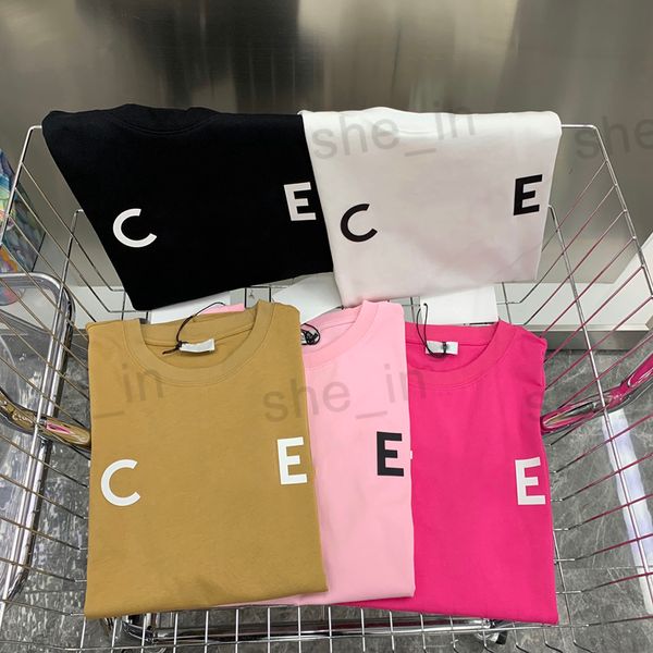 

womens t-shirts graphic tees fashion t shirts summer casual loose t-shrit solid short sleeve breathable oversize shirt women 23ss, White