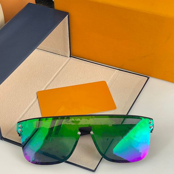 

fashion sunglasses black frame designer men women polarizing square glasses with box colorful lenses, White;black