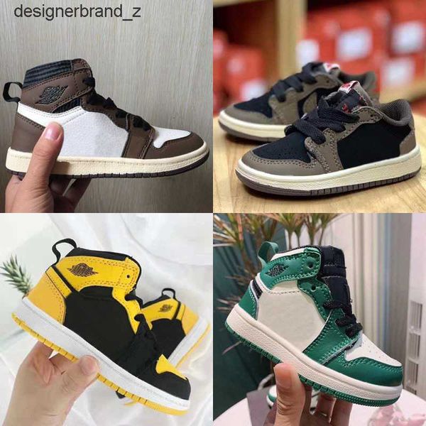 

uality kids jumpman low 1 1s basketball shoes high cactus jack sports trainer baby toddler outdoor running boys black sneakers enfants lw0v