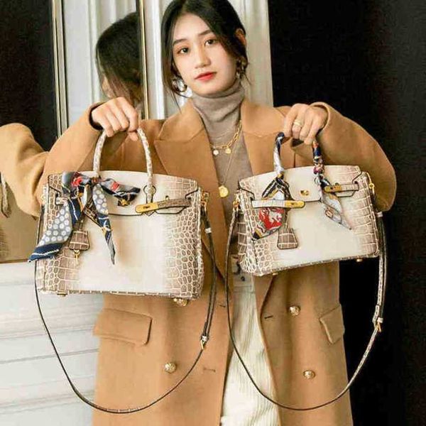 

designer bags birkin handbags herms paul alligator one shoulder messenger handbag leather womens bag have logof7kc logo frj